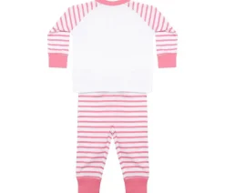 LARKWOOD LW072 - Pyjama Enfant Rayé Confort Larkwood