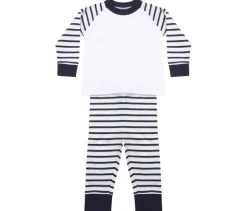 LARKWOOD LW072 - Pyjama Enfant Rayé Confort Larkwood