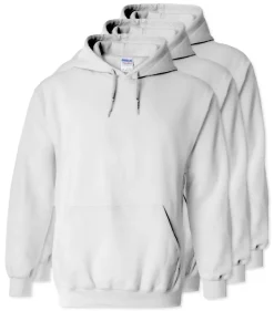 Lot de 3 Gildan 18500 - Sweat à capuche en molleton Heavy Blend