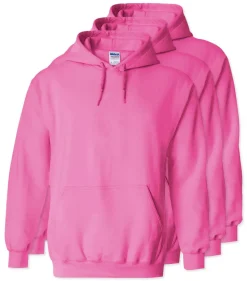 Lot de 3 Gildan 18500 - Sweat à capuche en molleton Heavy Blend
