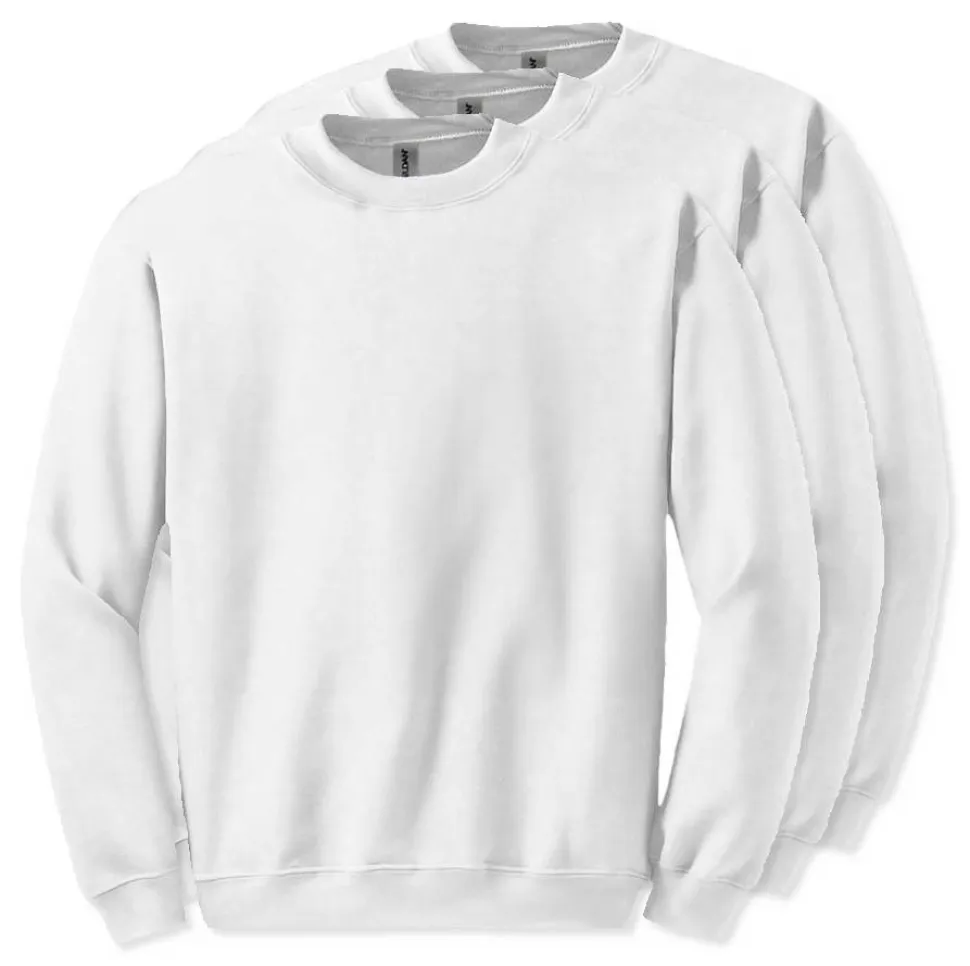 Lot de 30 Gildan 18000 - Sweat à col rond