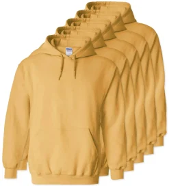 Lot de 5 Gildan 18500 - Sweat à capuche en molleton épais