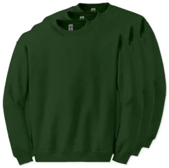 Lot de 3 Gildan 18000 - Sweat-shirt à col rond