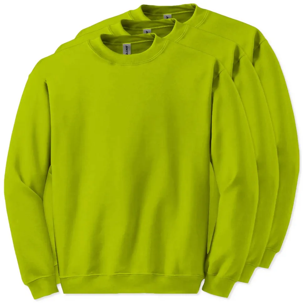 Lot de 3 Gildan 18000 - Sweat-shirt à col rond