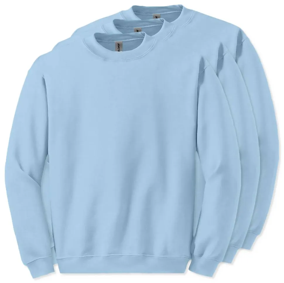 Lot de 3 Gildan 18000 - Sweat-shirt à col rond