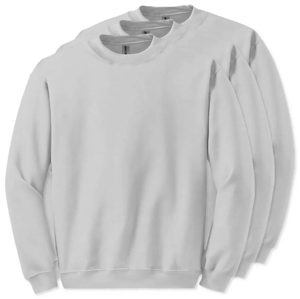 Lot de 3 Gildan 18000 - Sweat-shirt à col rond
