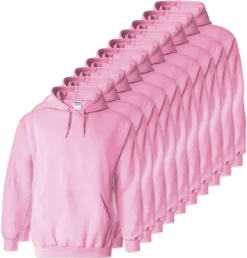 Lot de 10 Gildan 18500 - Sweatshirt à capuche en molleton épais