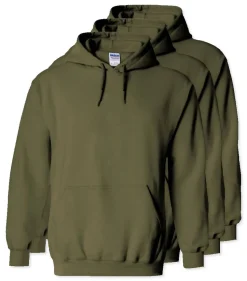 Lot de 30 sweats à capuche Gildan 18500 - Heavy Blend Fleece
