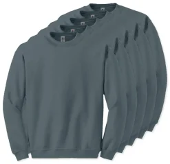 Lot de 50 sweatshirts Gildan 18000 - Col rond