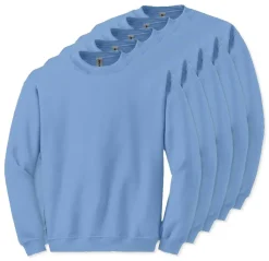 Lot de 50 sweatshirts Gildan 18000 - Col rond