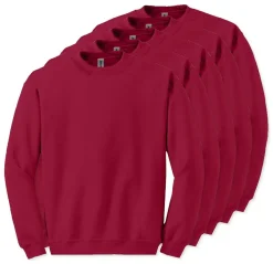 Lot de 50 sweatshirts Gildan 18000 - Col rond