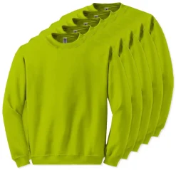 Lot de 50 sweatshirts Gildan 18000 - Col rond