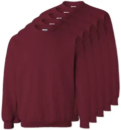 Lot de 50 sweatshirts Gildan 18000 - Col rond