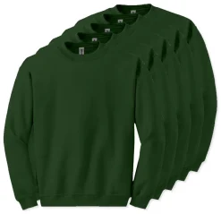 Lot de 50 sweatshirts Gildan 18000 - Col rond