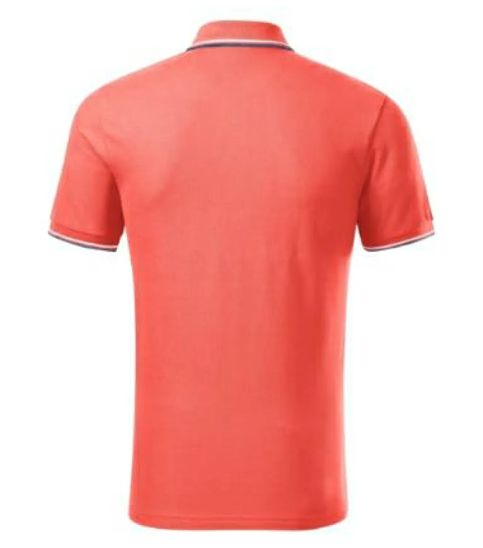 Malfini 232 - Polo Élégant à Rayures Contrastées