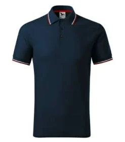 Malfini 232 - Polo Élégant à Rayures Contrastées