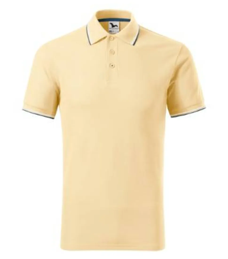 Malfini 232 - Polo Élégant à Rayures Contrastées