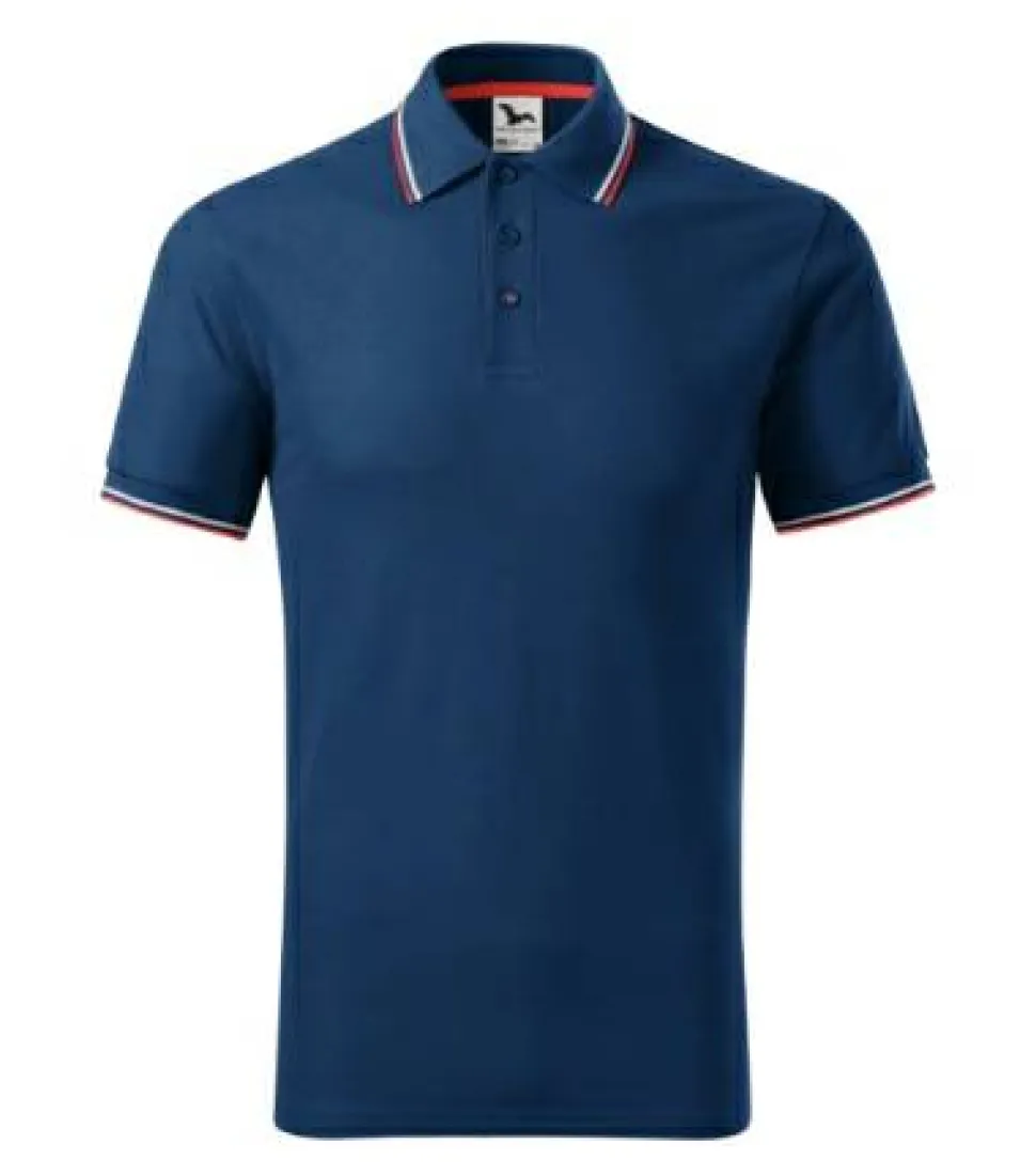 Malfini 232 - Polo Élégant à Rayures Contrastées