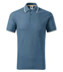Malfini 232 - Polo Élégant à Rayures Contrastées