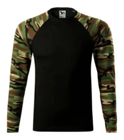 Malfini 166 - t-shirt Camouflage LS mixte