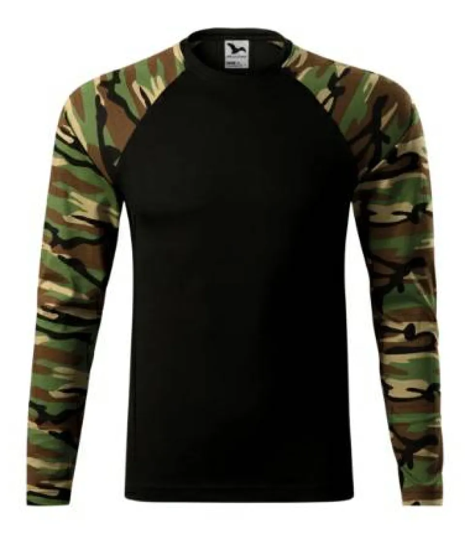 Malfini 166 - t-shirt Camouflage LS mixte