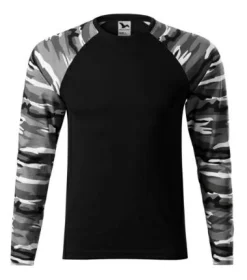 Malfini 166 - t-shirt Camouflage LS mixte