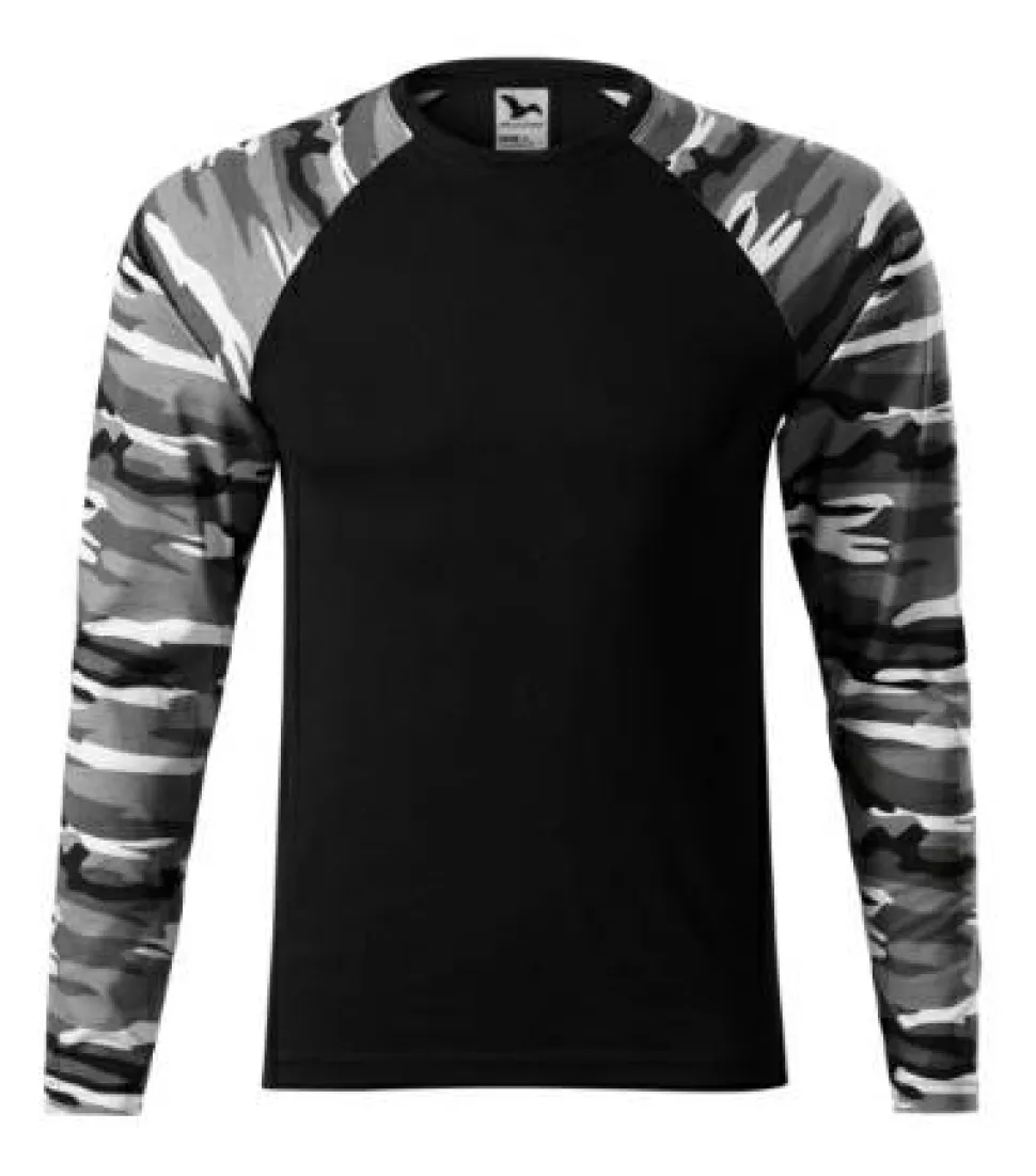 Malfini 166 - t-shirt Camouflage LS mixte