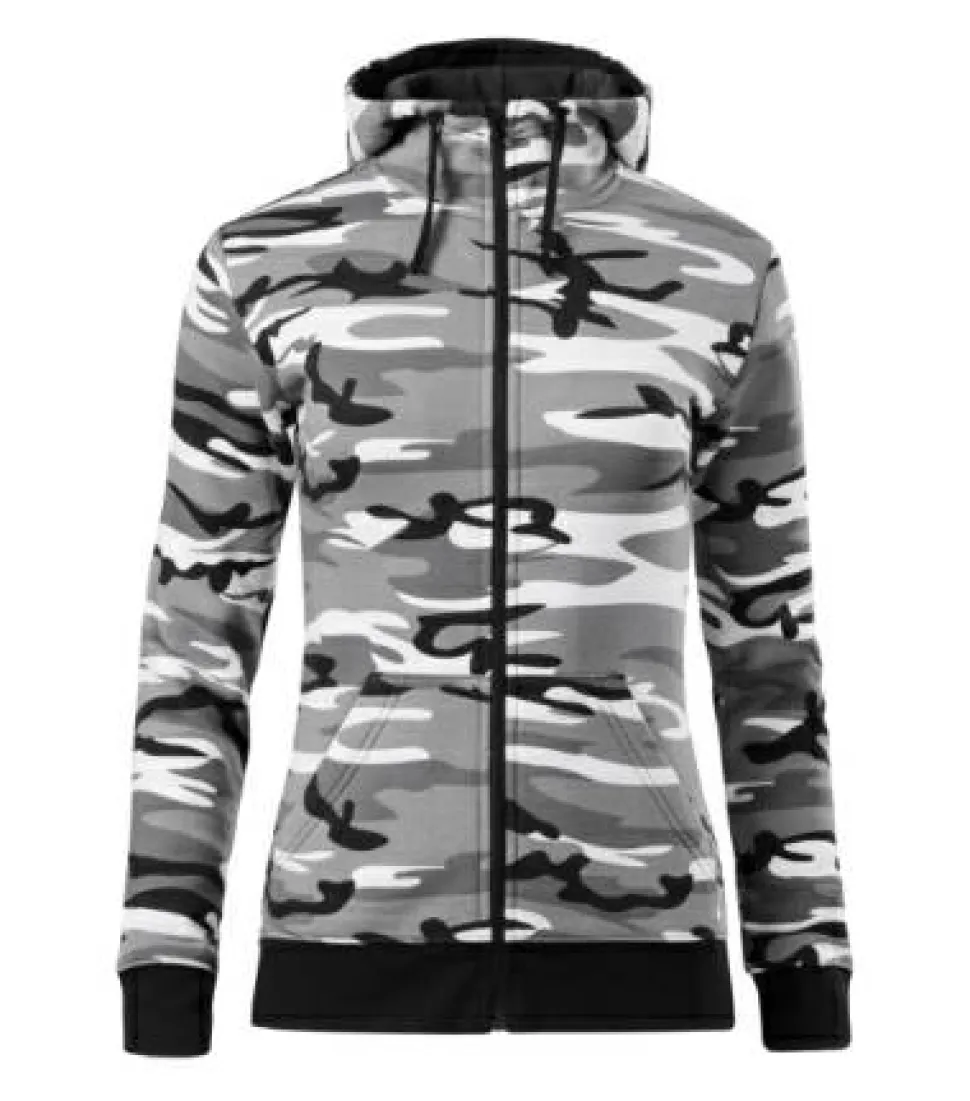 Malfini C20 - Sweatshirt Camo Zipper pour femme