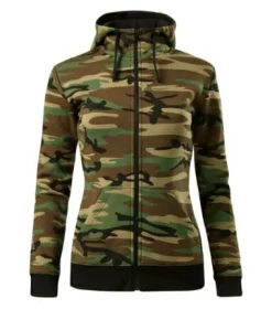 Malfini C20 - Sweatshirt Camo Zipper pour femme