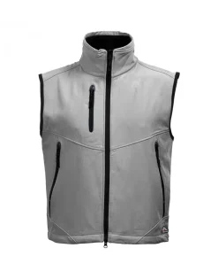 Mustaghata CARBONE - Bodywarmer Softshell 3 Couches