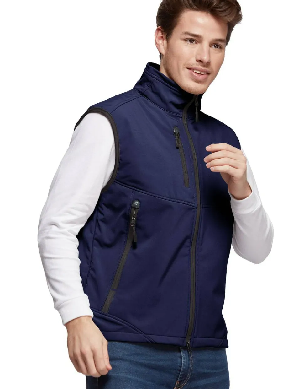 Mustaghata CARBONE - Bodywarmer Softshell 3 Couches