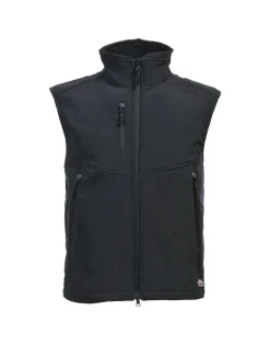 Mustaghata CARBONE - Bodywarmer Softshell 3 Couches