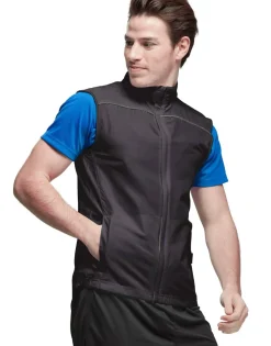 Mustaghata DYNAMIX - Gilet Coupe-Vent Respirant Unisexe pour Course