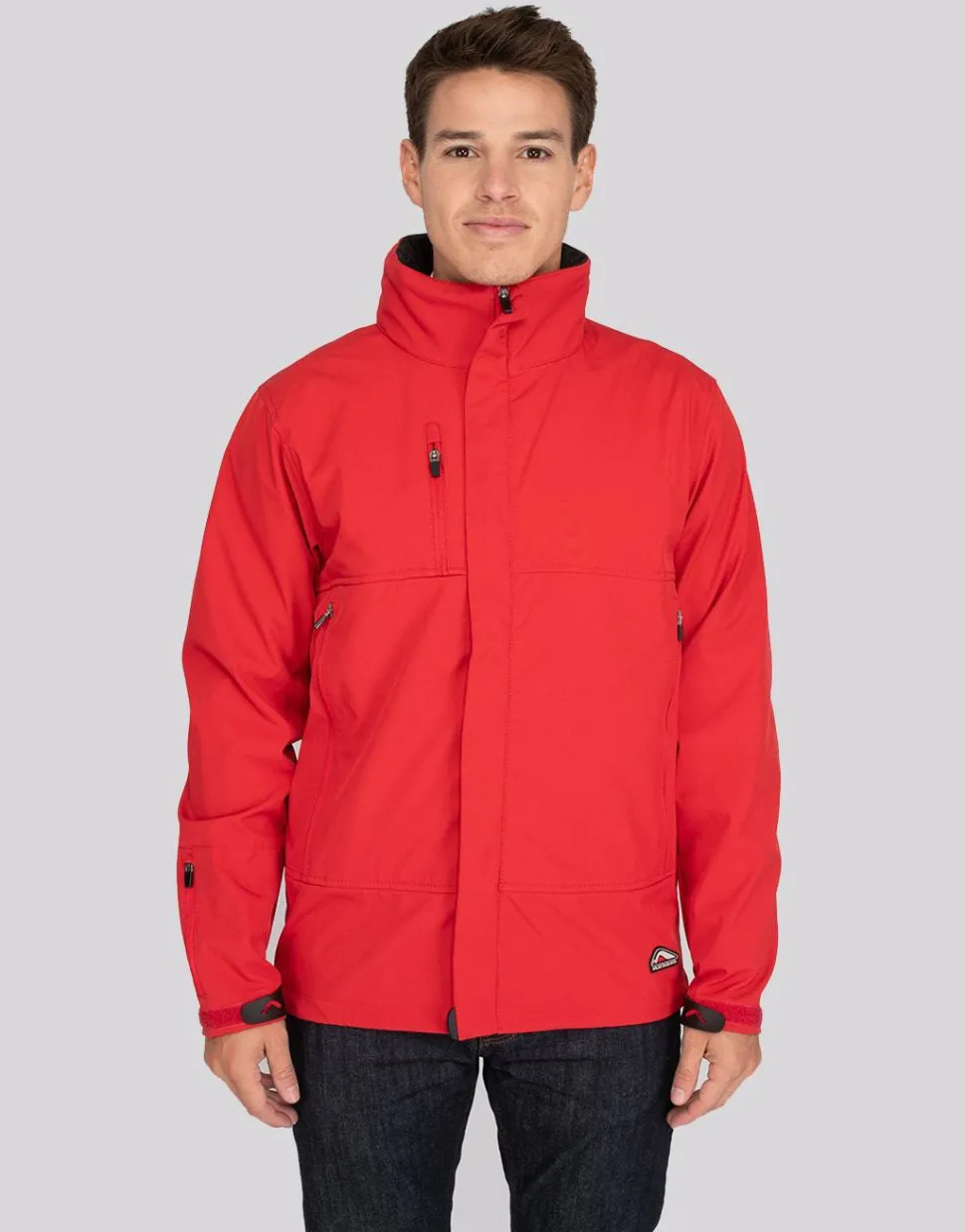 Mustaghata JASPER - Veste Softshell Homme 3 en 1 Imperméable et Confortable