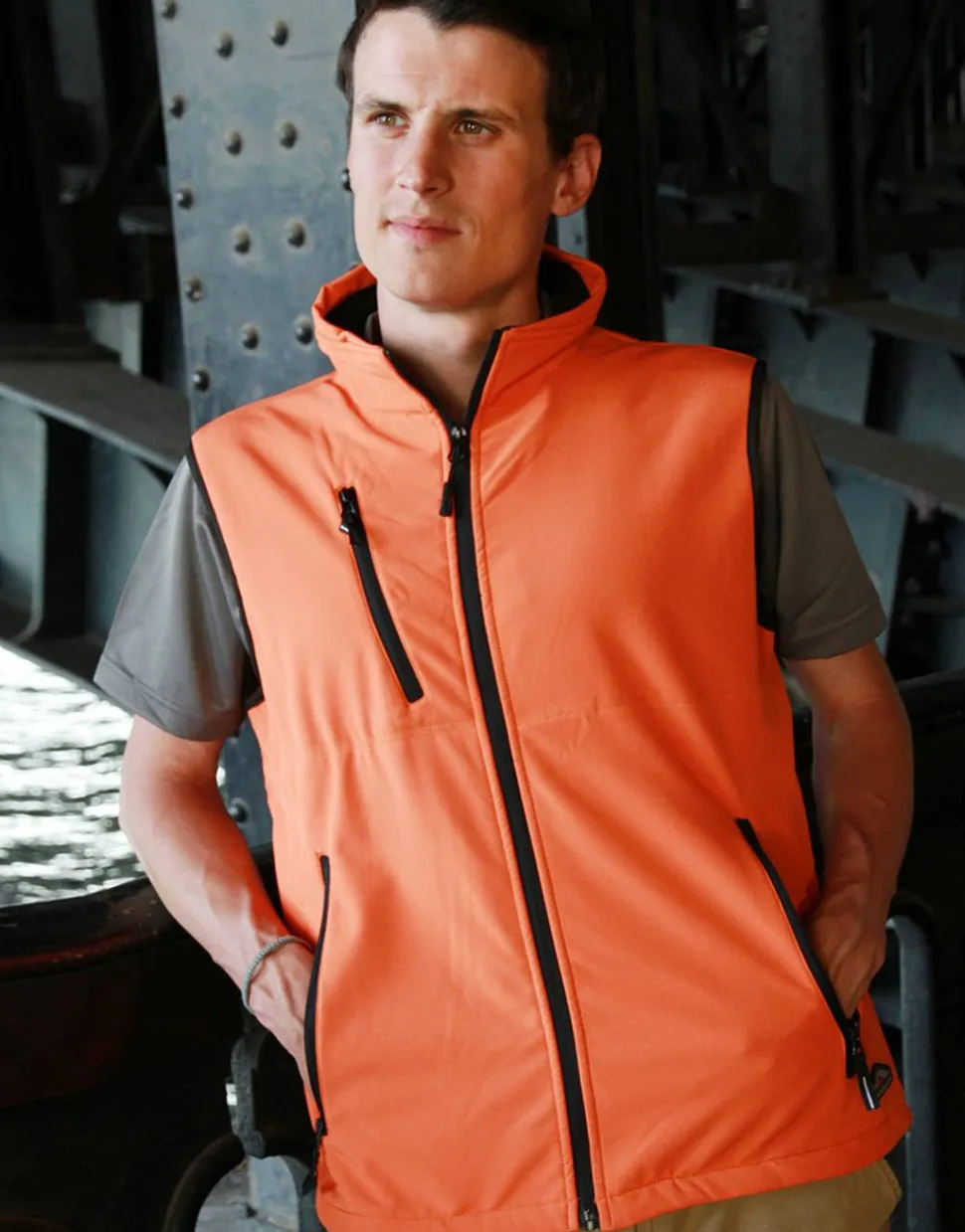 Mustaghata MONTEVISO - Bodywarmer Softshell Unisexe 2 Couches