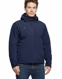 Mustaghata NISEKO - Veste Softshell Homme 3 Couches Respirante et Confortable