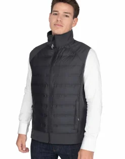 Mustaghata OMEGA - Bodywarmer Hybride Homme Softshell-Doudoune