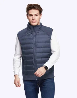 Mustaghata OMEGA - Bodywarmer Hybride Homme Softshell-Doudoune