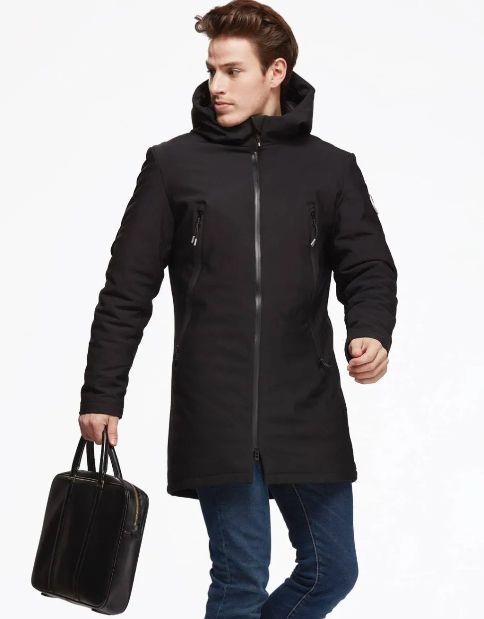 Mustaghata VERMONT - Parka longue unisexe avec doublure doudoune