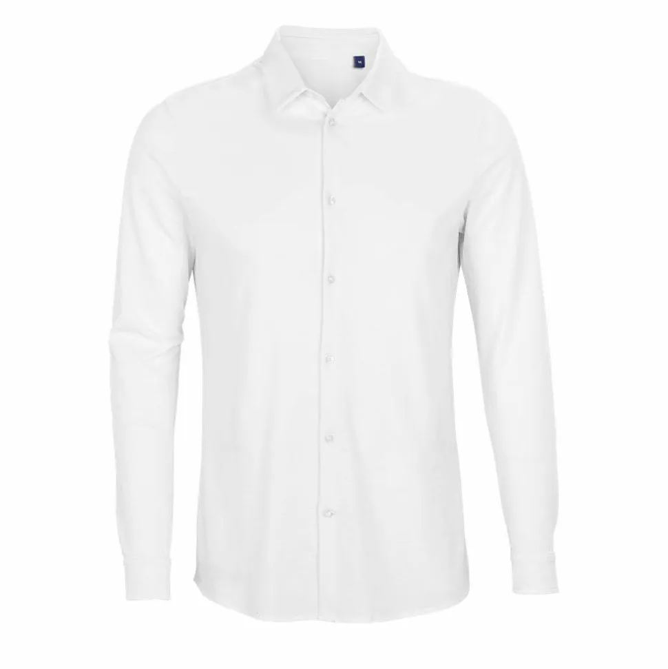 NEOBLU 03777 - Basile Men Chemise En Coton Piqué Homme