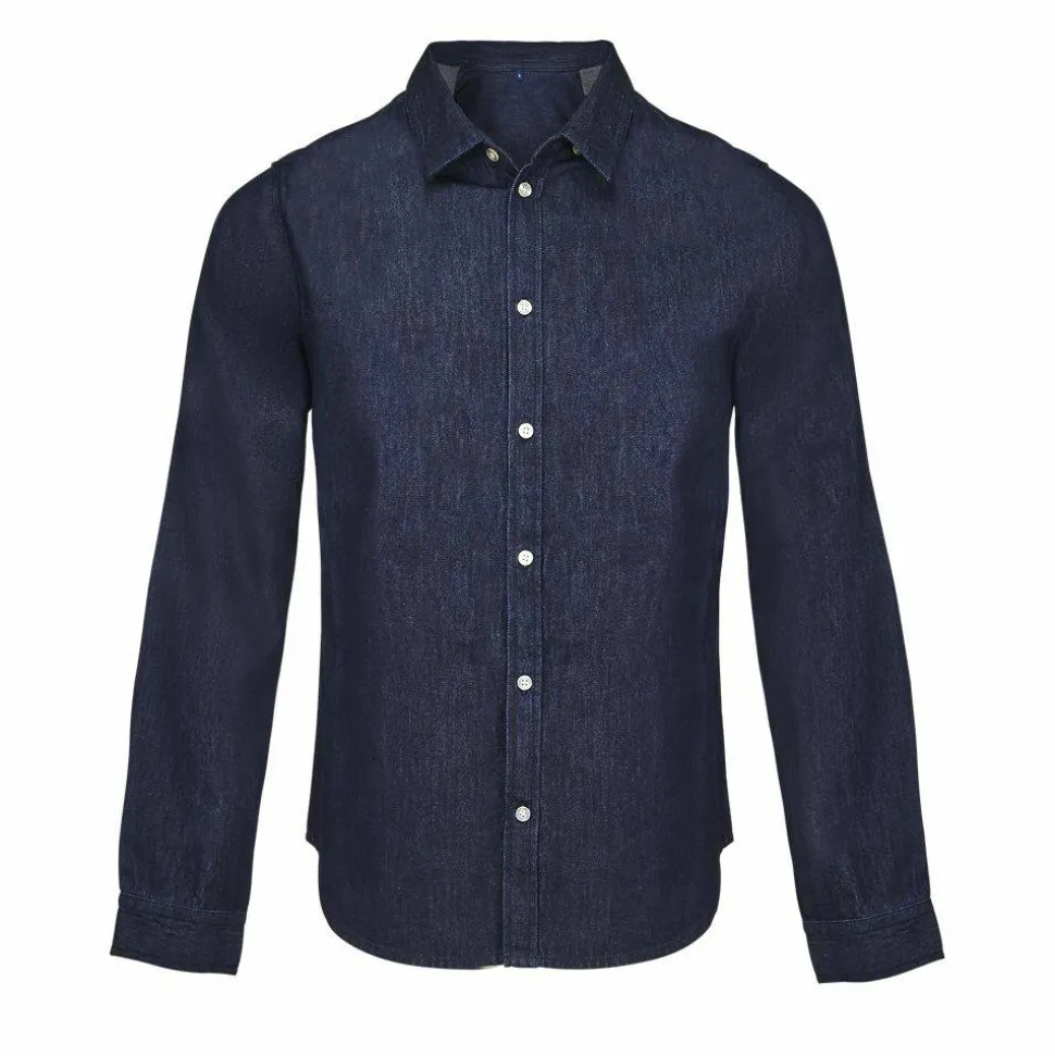 NEOBLU 04796 - BENNETT MEN Chemise En Denim Haut De Gamme Homme