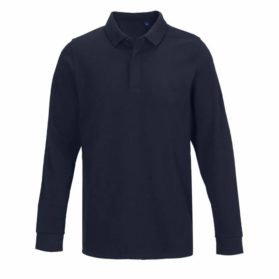 NEOBLU 04396 - OWEN LSL MEN Polo Patte Cachée Manches Longues Homme
