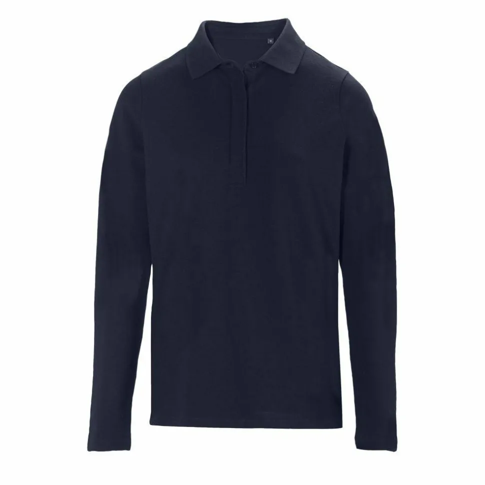NEOBLU 04397 - OWEN LSL WOMEN Polo Patte Cachée Manches Longues Femme