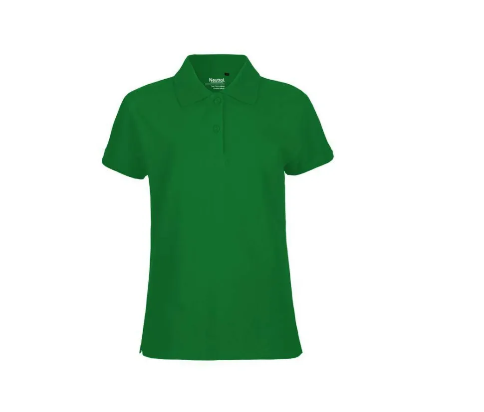 NEUTRAL O22980 - Polo Femme Matelassé en Coton Bio Confortable