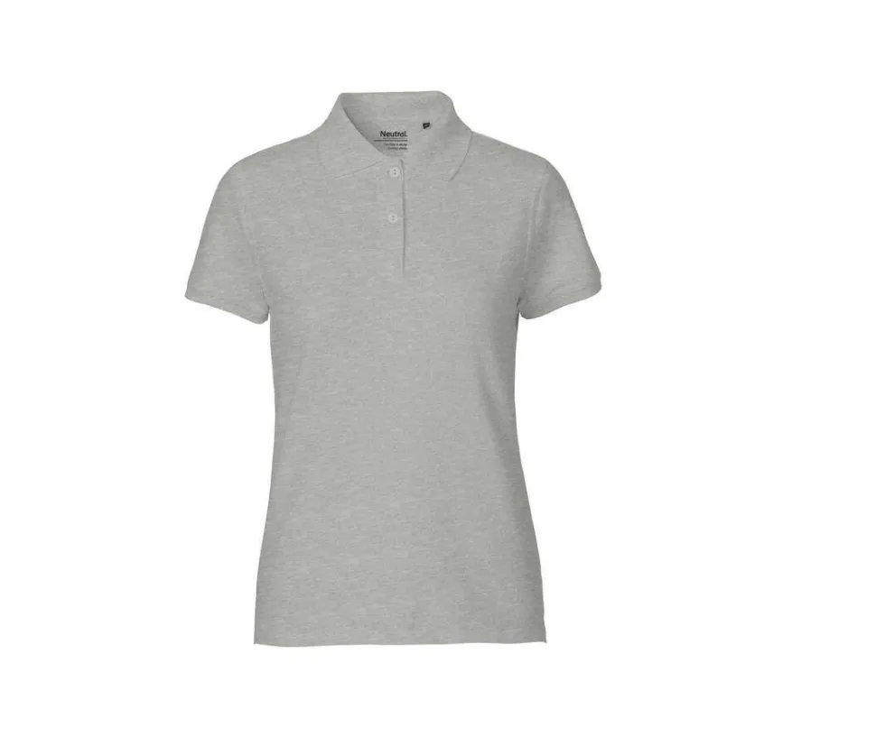 NEUTRAL O22980 - Polo Femme Matelassé en Coton Bio Confortable