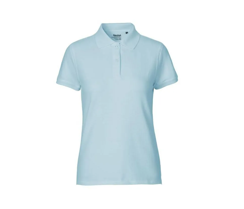 NEUTRAL O22980 - Polo Femme Matelassé en Coton Bio Confortable