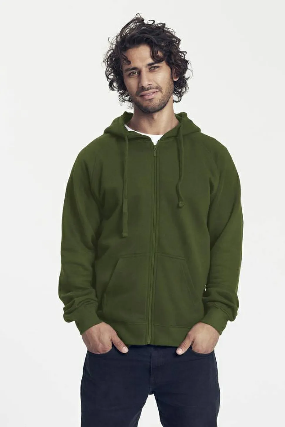NEUTRAL O63301 - Sweat capuche zippé homme