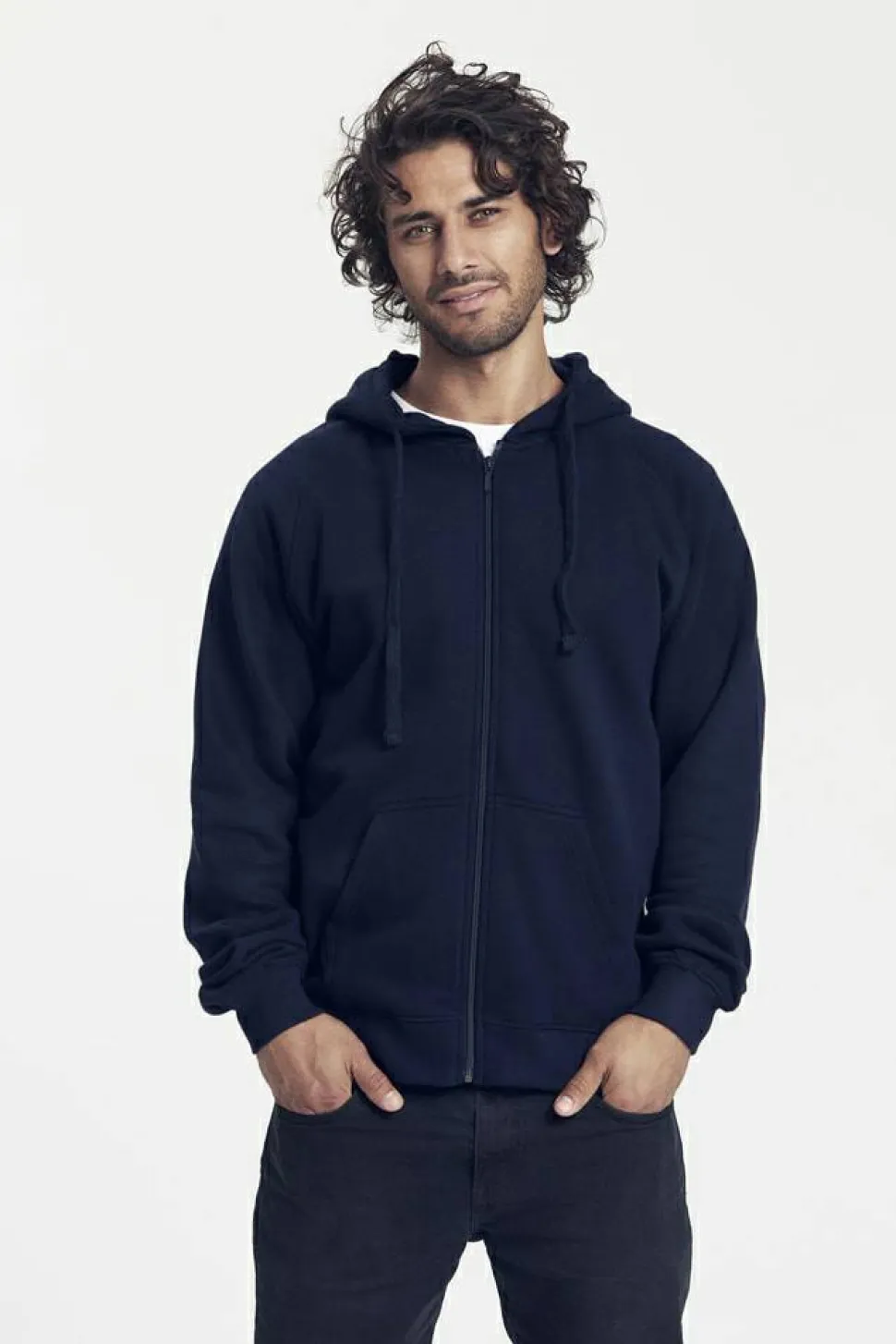 NEUTRAL O63301 - Sweat capuche zippé homme