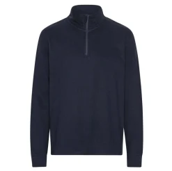 NEUTRAL O73701 - Sweat col zippé unisexe