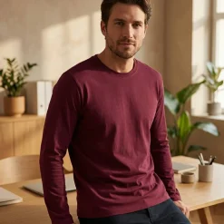 NEUTRAL O61050 - T-shir manches longues homme